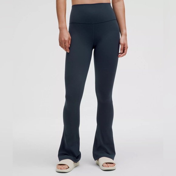 lululemon athletica Pants - Lululemon Navy Align High Rise Mini Flare Pant Short